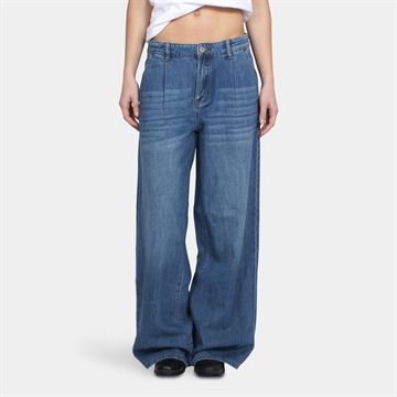 Grunt Platy Pleat Blue Denim